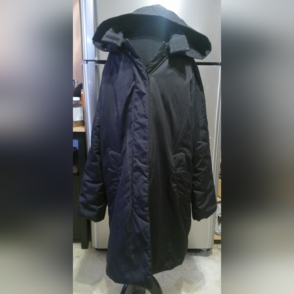 Burberry Black Hooded Ski & Snow Jacket